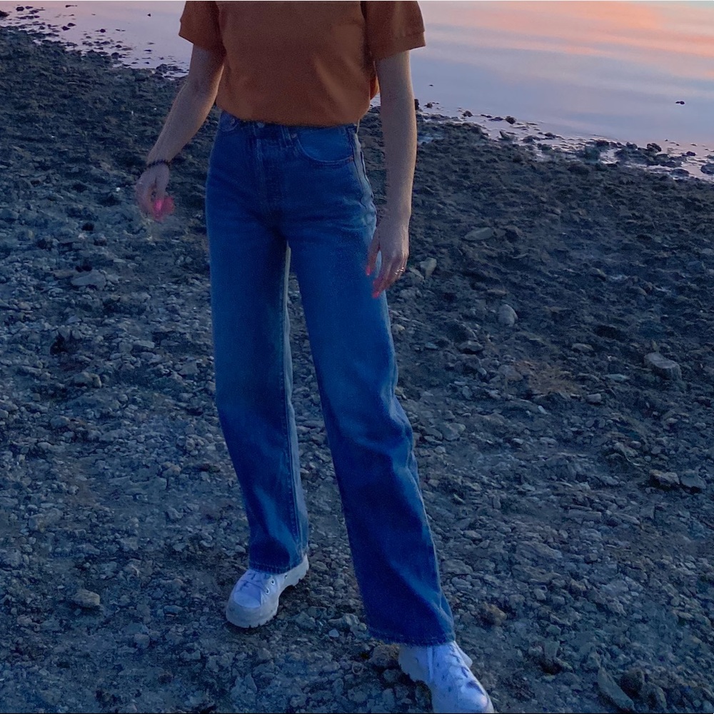 Levi Ribcage Jeans